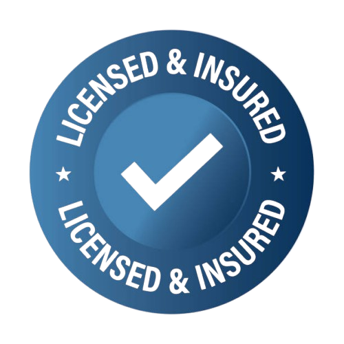 Licensed & Insured badge