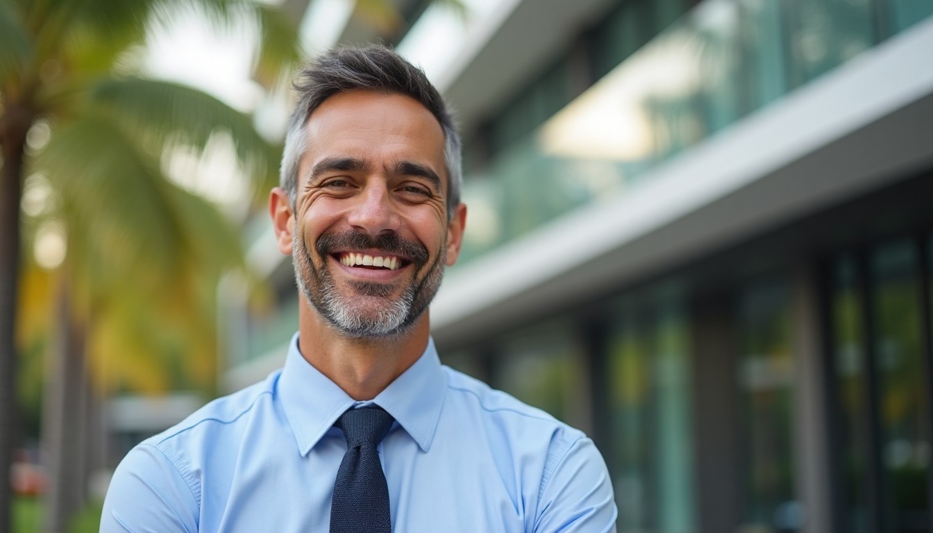 Portrait of Carlos Rivera, Realtor®.